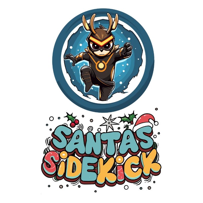 Lustiges Weihnachtsgeschenk - Santas Sidekick
