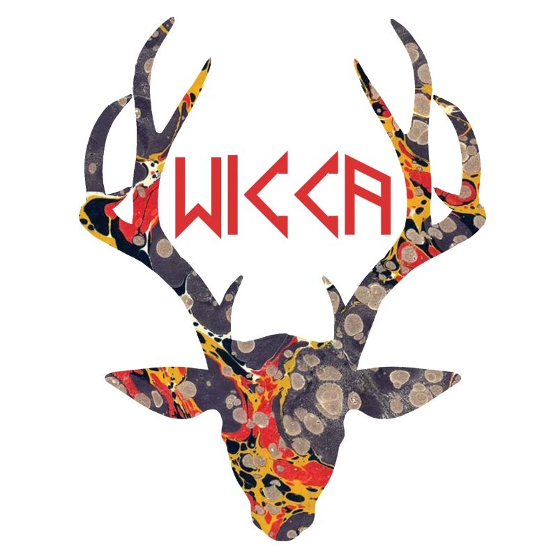 Tête de cerf avec Wicca E 202