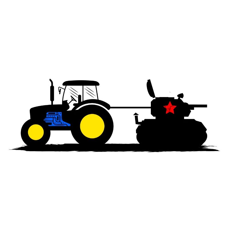 UKRAINE-TRAKTOR hilft ukrainischer FRONT-SUPPORT