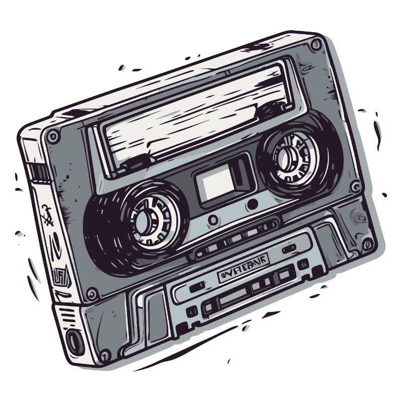 Ancienne cassette compacte