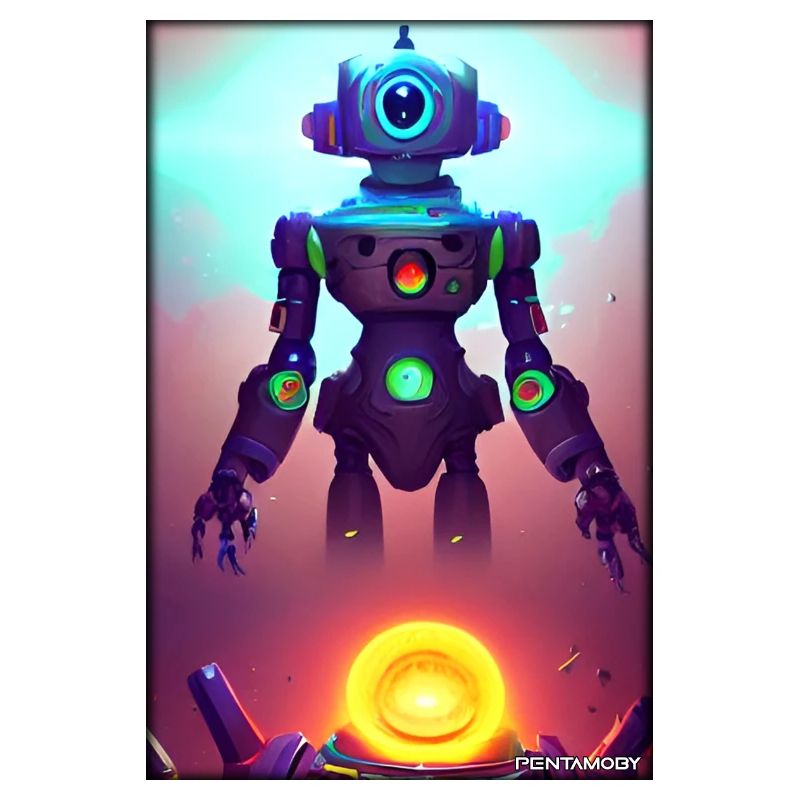 Robot Future Science Machine de science-fiction