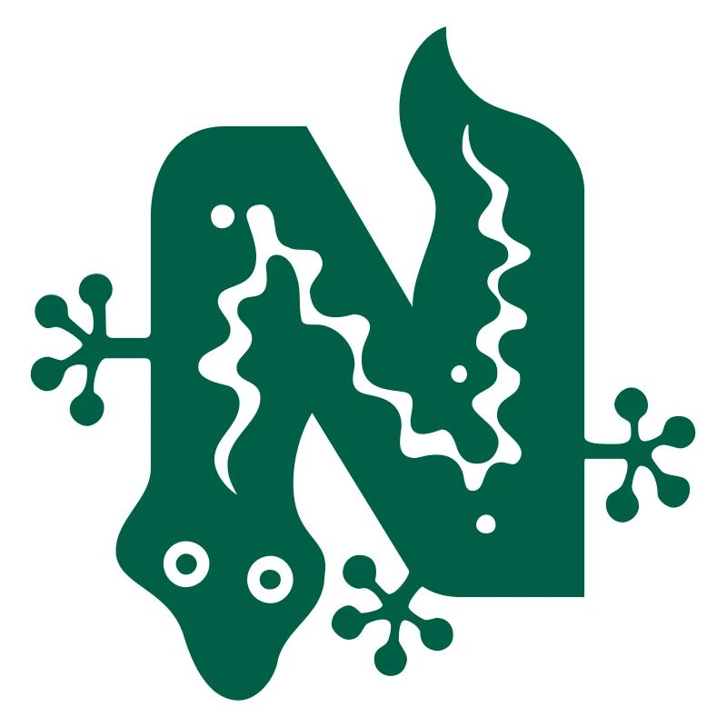 Serpent | Serpent | lettre N | Vectorale