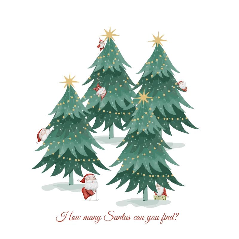 Cache-cache le Père Noël