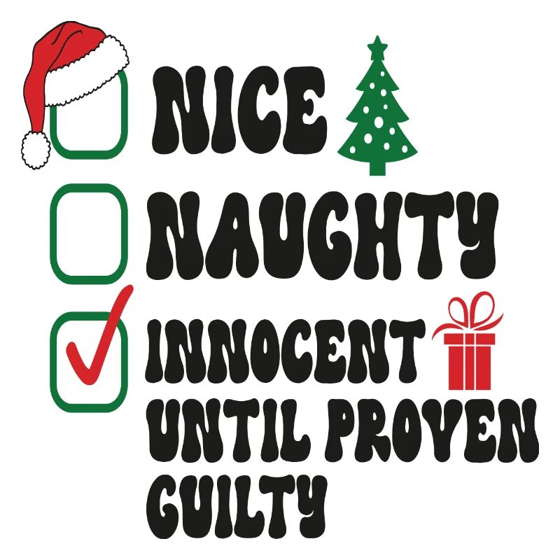 Nice Naughty Innocent Until Proven Checklist