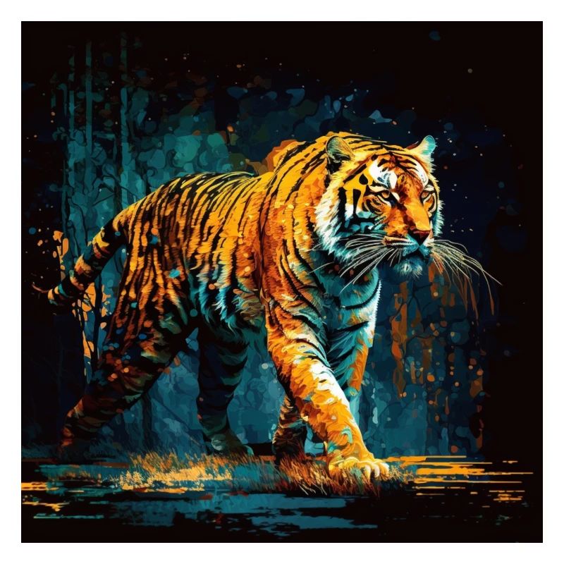Bengal Tiger, Trail Hunter
