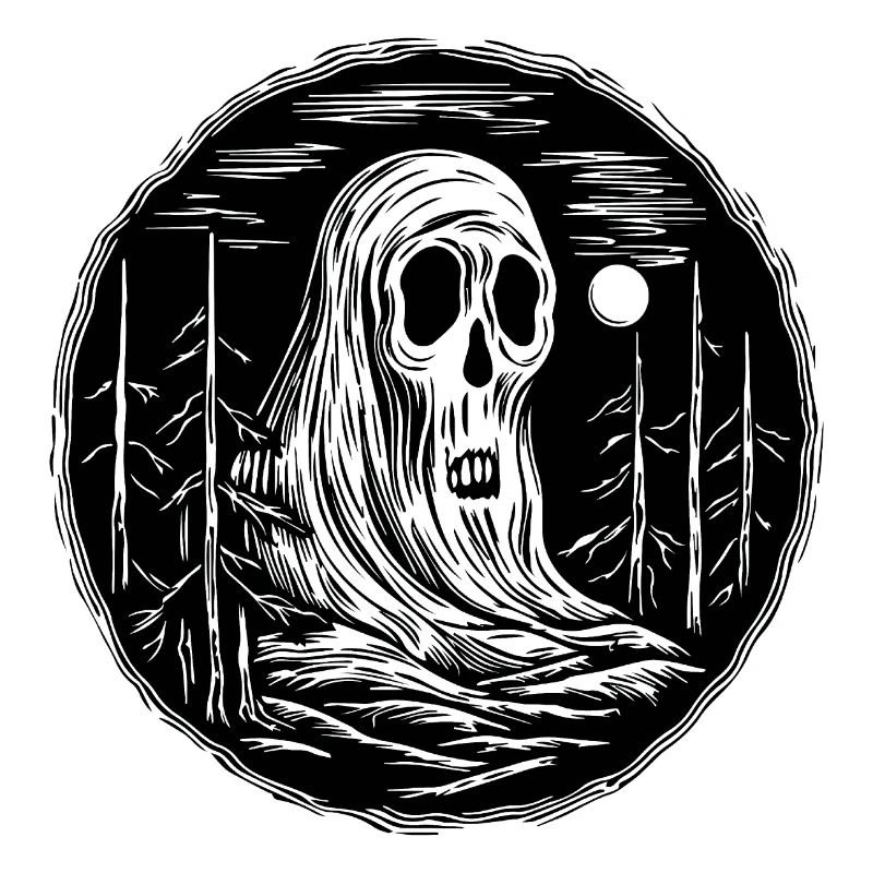 Ghost Ghosts Witching Hour Halloween