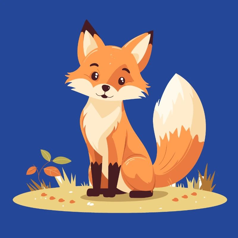 Junger Fuchs Clipart Rotfuchs