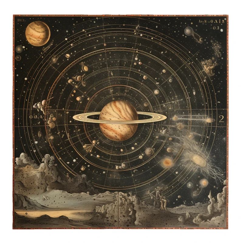 Ancient star map
