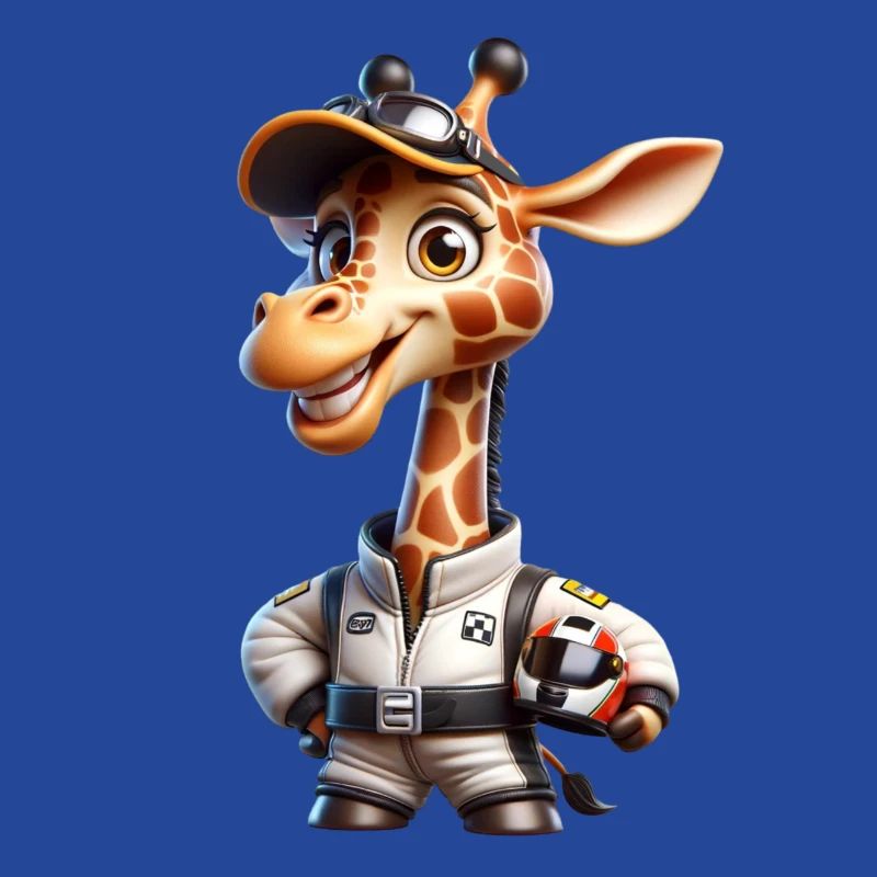 Girafe de course