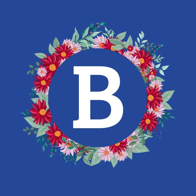 Buchstabe b Blumenkrone