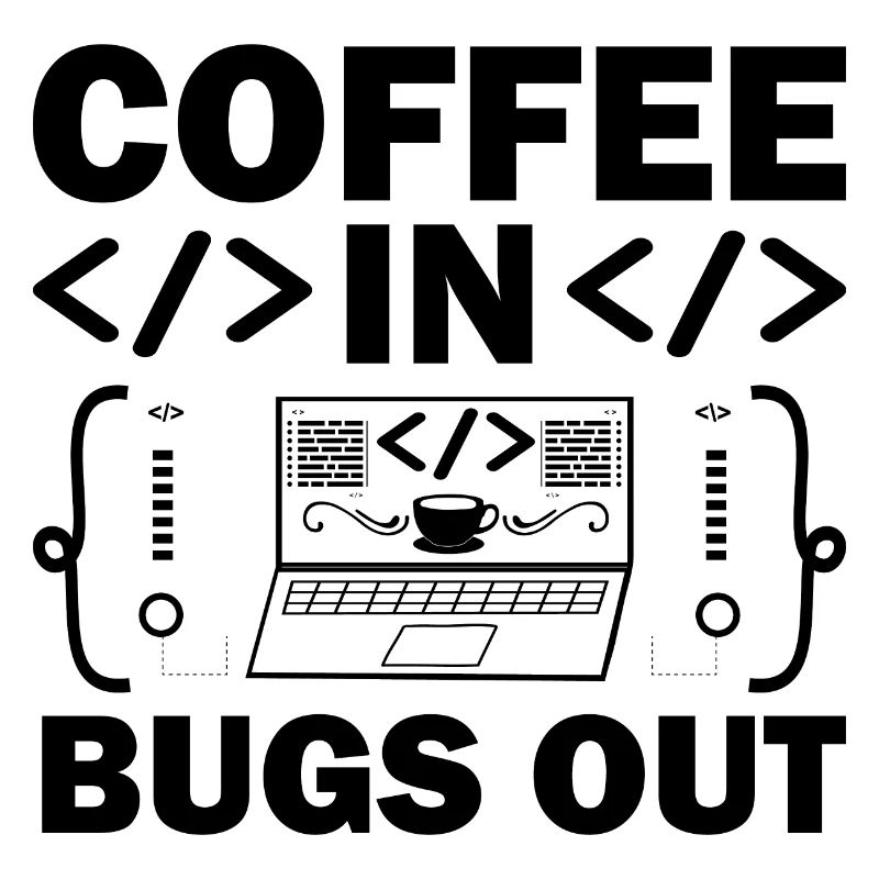 Kaffee-Codierung Programmierer Programmierer Entwickler Nerd Coff