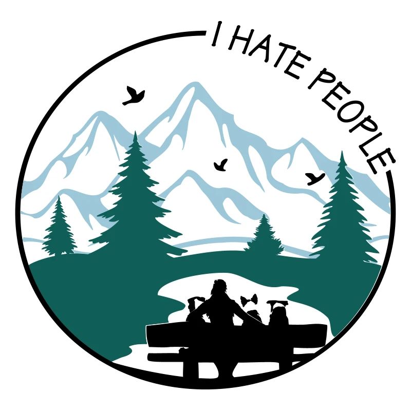 I hate people...