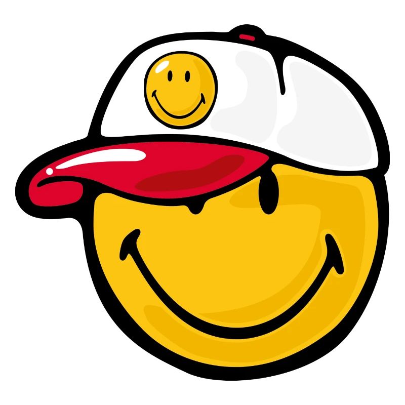 Smiley Lanceur de baseball
