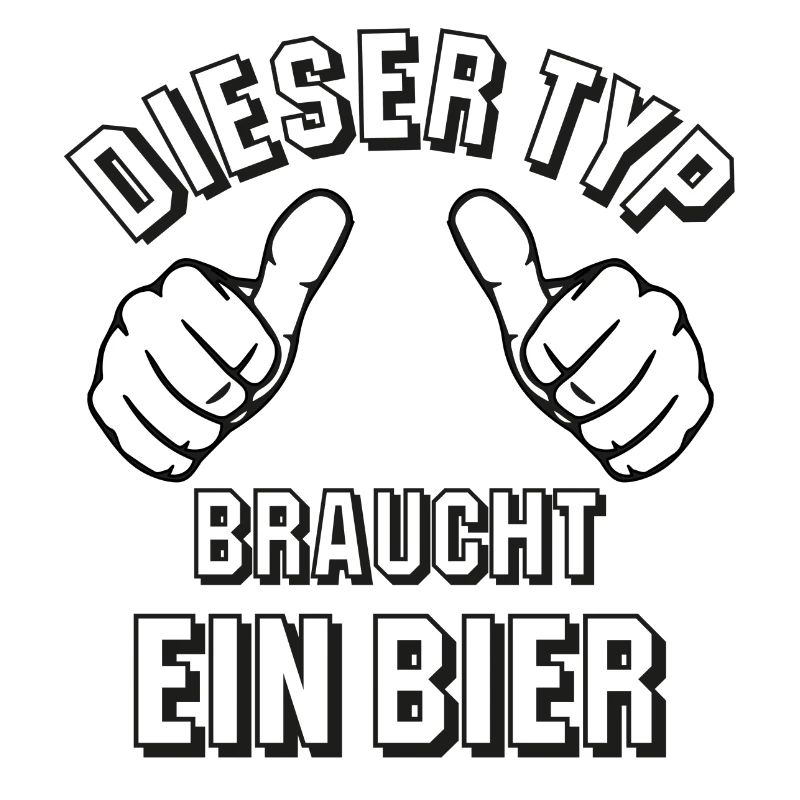 Dieser Typ braucht ein Bier