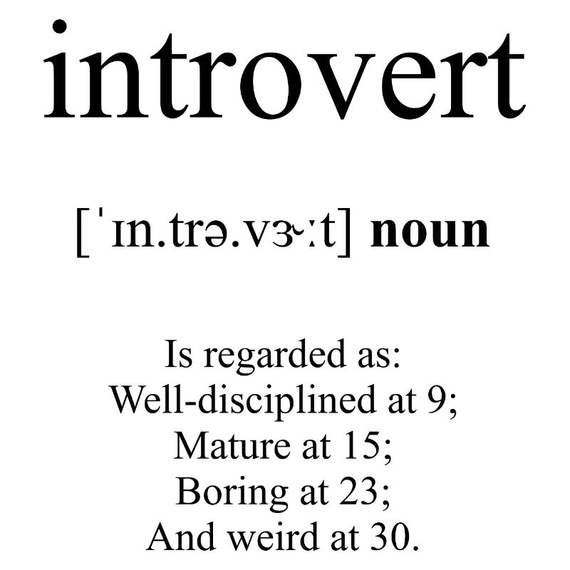 Introvert Definition Dictionary