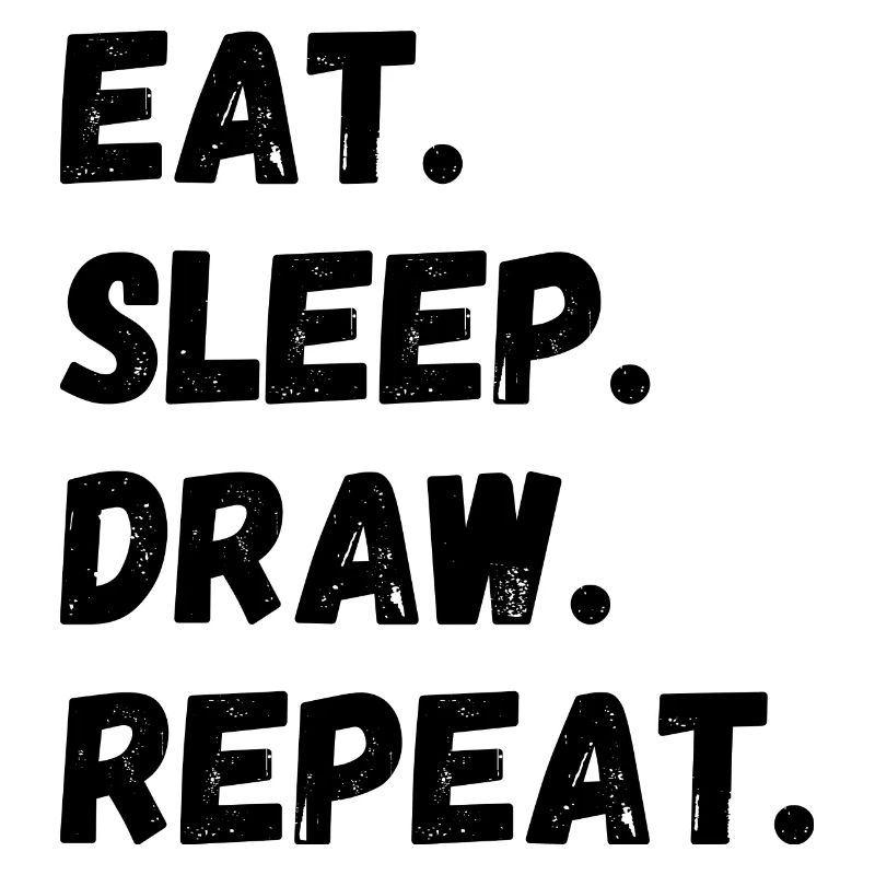 Manger Sommeil Dessiner Répéter