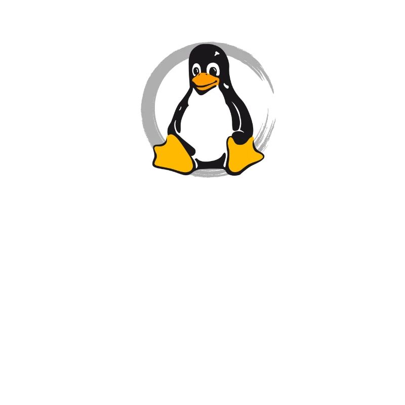 Pc computer Pinguin nerd geek Programmierer Admin