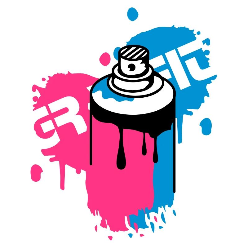 spray can Graffiti Style