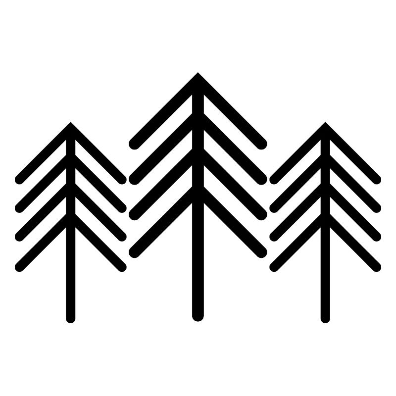 Tree Trees Icon Logo icon Forest Illustration