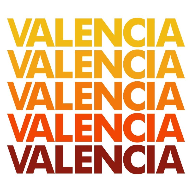 Valencia Gradient Font Stack