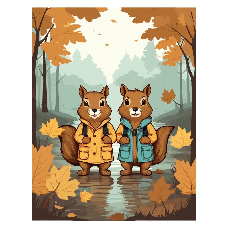 Cute Squirrels