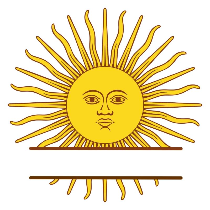 Bannière de nom de soleil