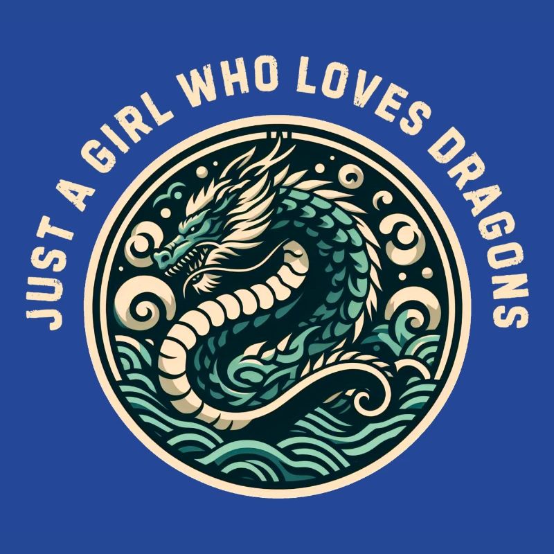 Nur ein Mädchen, das Drachen liebt