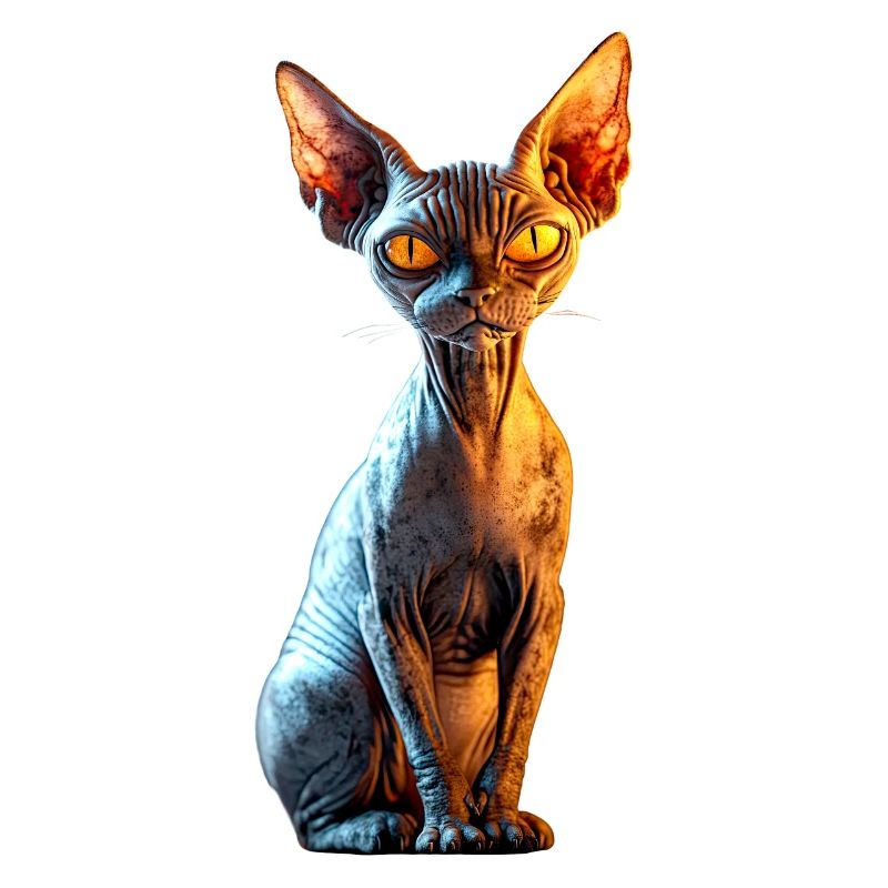 Chat Sphynx Chat Sphynx Chat Canadien Mignon Sphinx