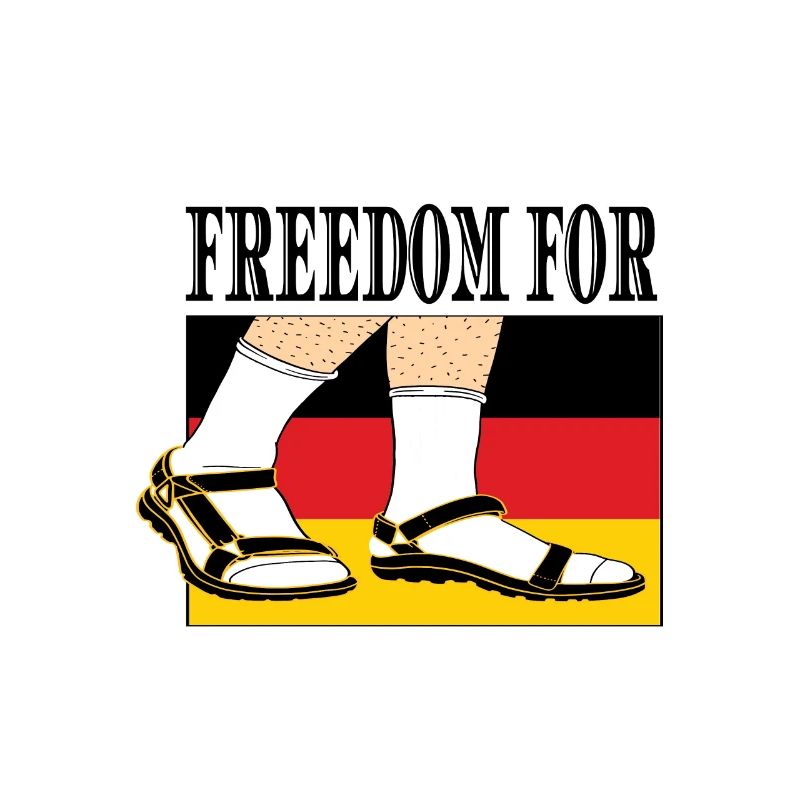 White Socks In Sandals Basic Right Germany