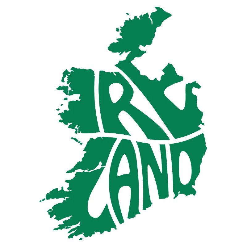 Ireland Map Graphic