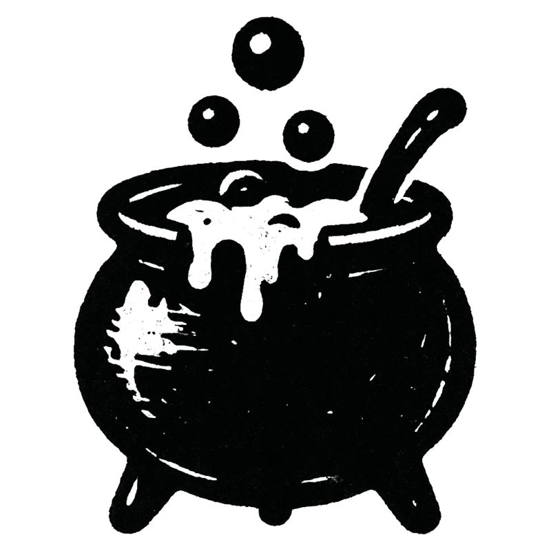 Witch's Cauldron Bubble Magic