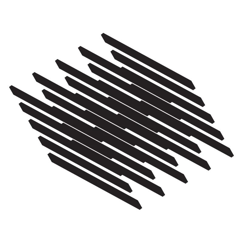Diagonal Scribble Monochrome Pattern