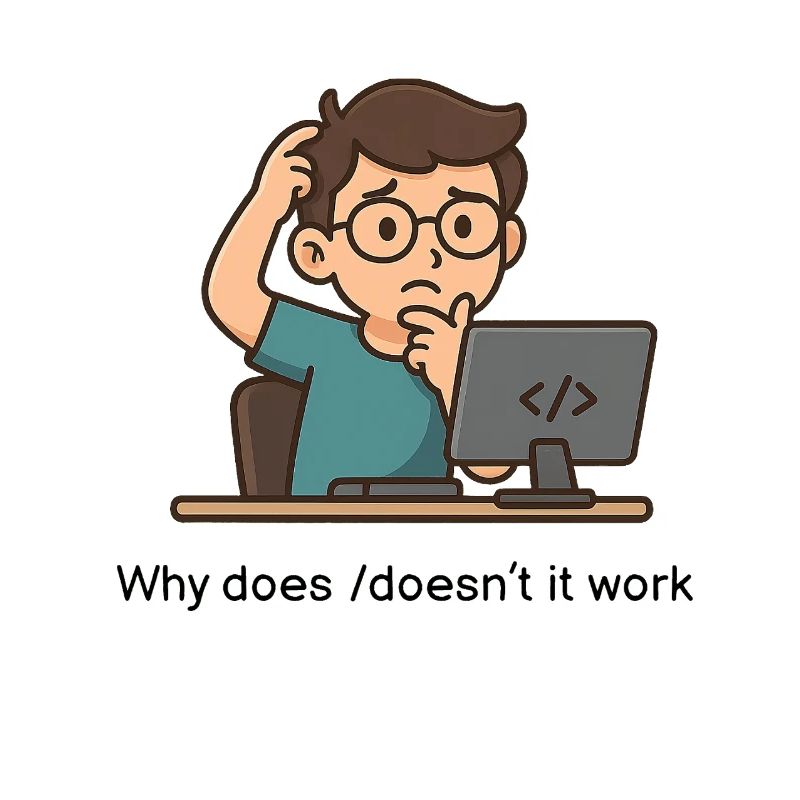 Why does/doesn't it work