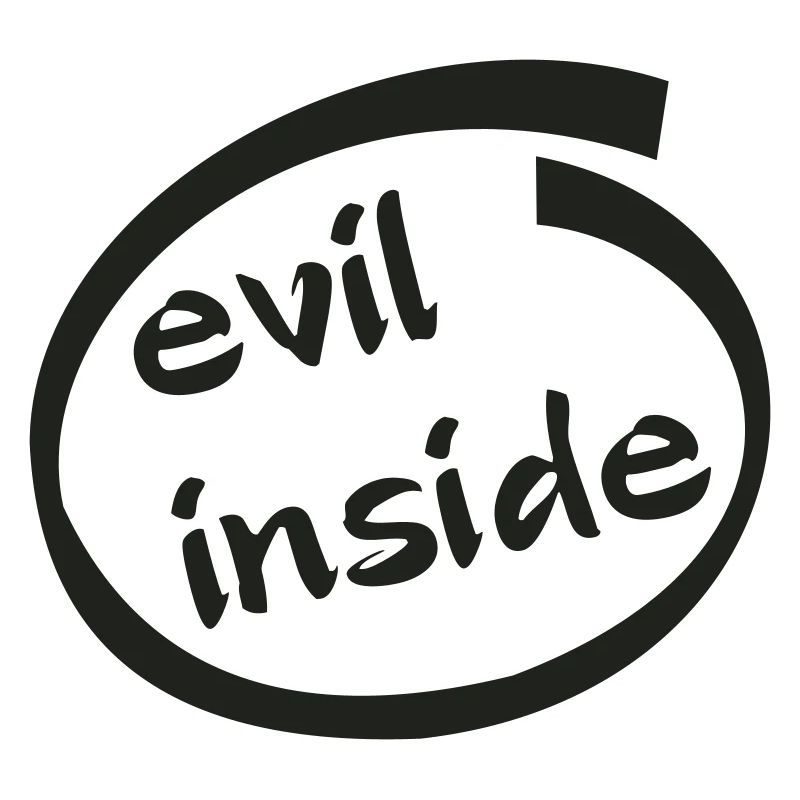 Evil Inside Ring Graphic