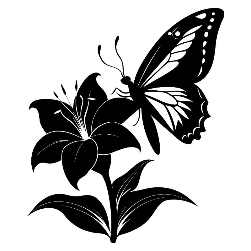 Papillon sur Lys