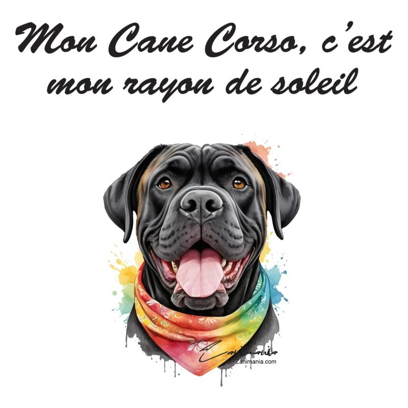 Cane Corso rayon de soleil