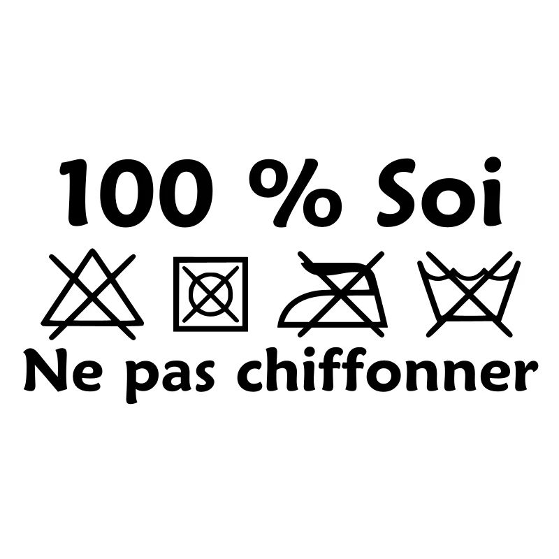 Ne pas chiffonner