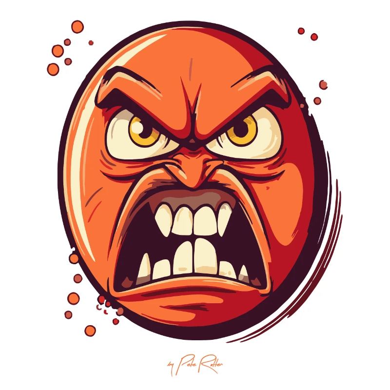 Because I'm evil: silly, angry egg