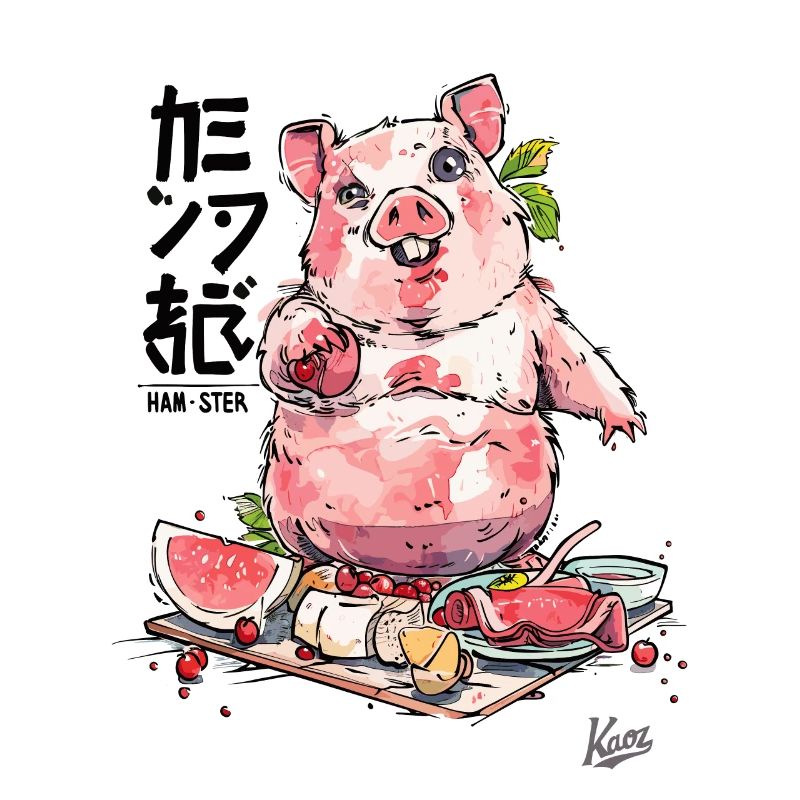 HAM-STER ham and carnivorous hamster