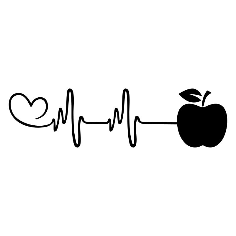 Apple icon pulse heart