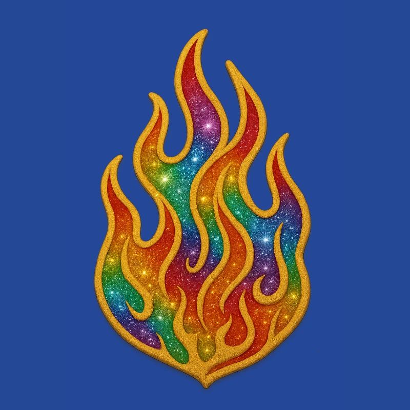 Rainbow Fire Patch