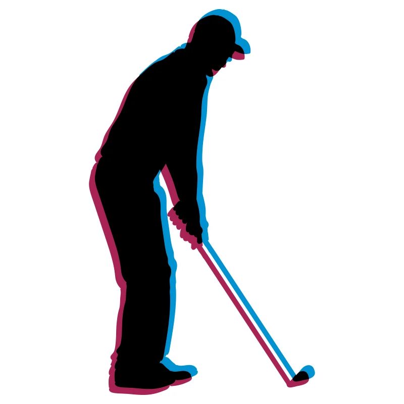 3D Silhouette Golf