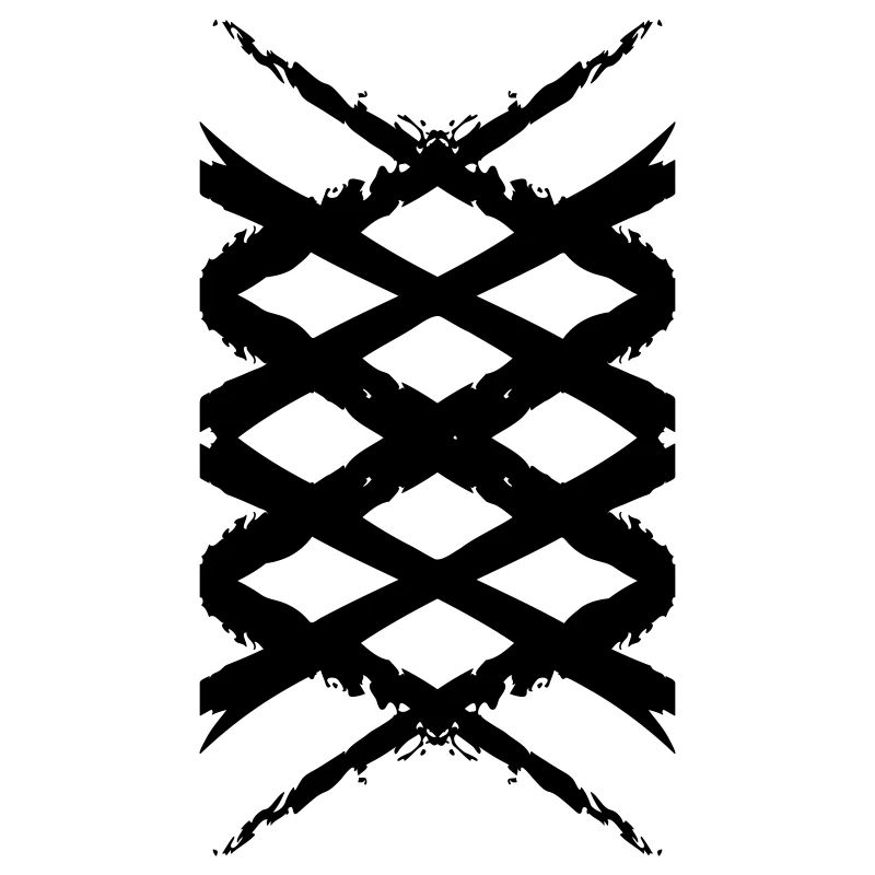Diamonds Art Cross Pattern | Graphique vectoriel