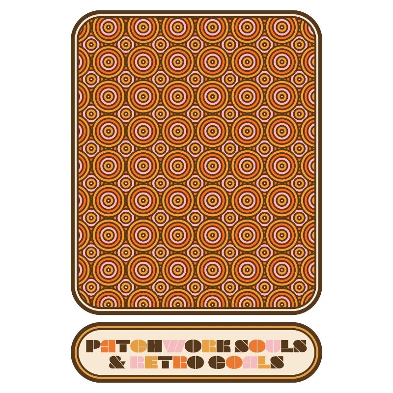Patchwork Souls & Retro Goals – 70s Pattern