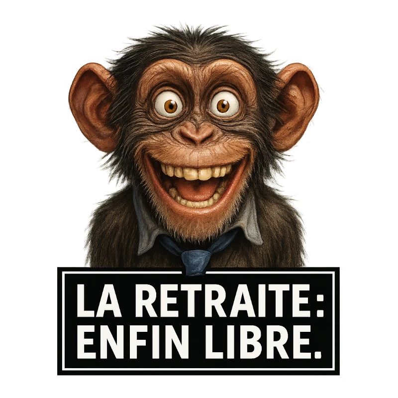 Singe en Retraite Libre