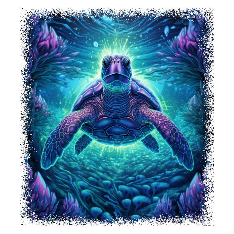 birthday present idea gift idea blue sea turtle