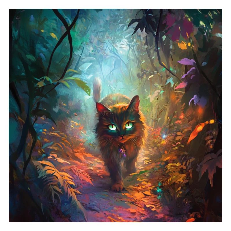 FANTASY Forest Cat