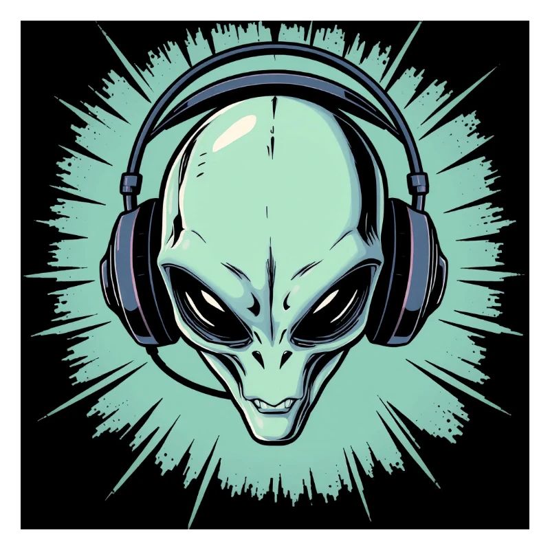 Alien-Kopfhörer