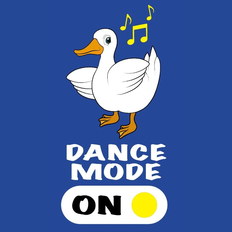 Duck Dancing Saying Dance Mode On