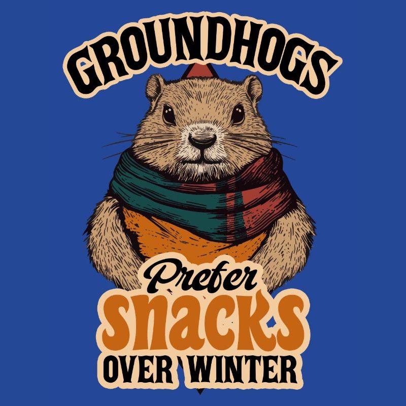 Groundhogs Prefer Snacks Over Winter Delight